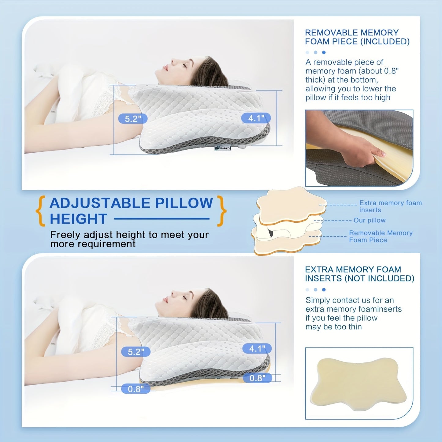 Orthopedic Cervical Neck Pillow