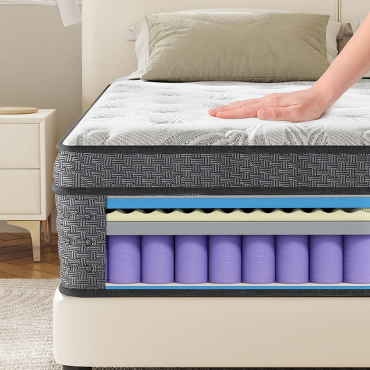KOW Cooling Spring Hybrid Mattress
