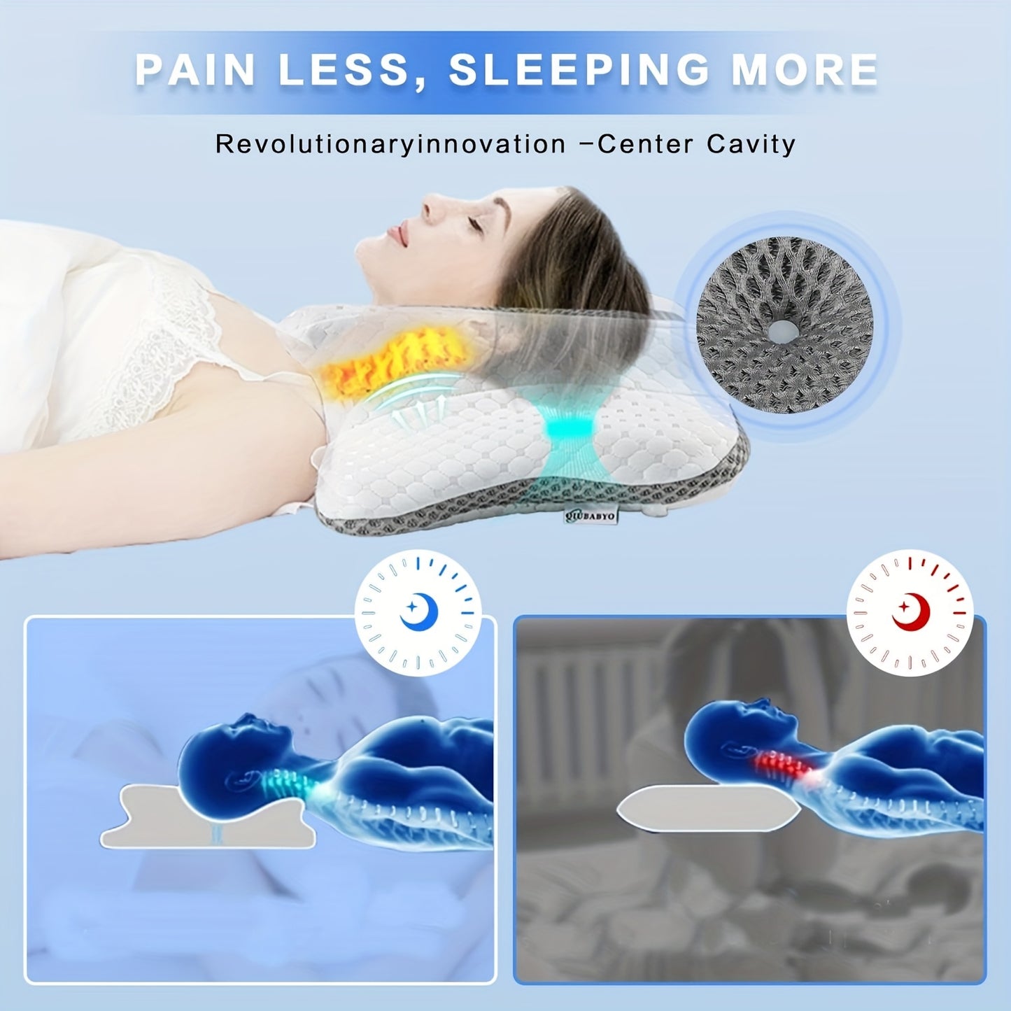 Orthopedic Cervical Neck Pillow