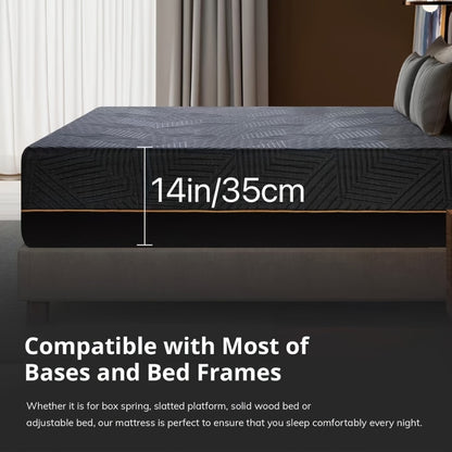 EgoHome Cooling Gel Foam Mattress