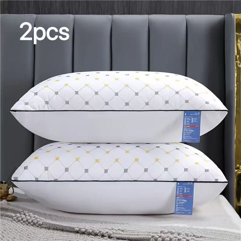 Orthopedic Breathable Polyester Pillow 2pcs
