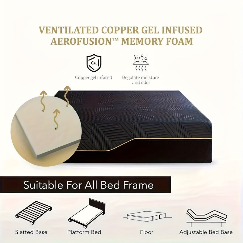 EgoHome Cooling Gel Foam Mattress