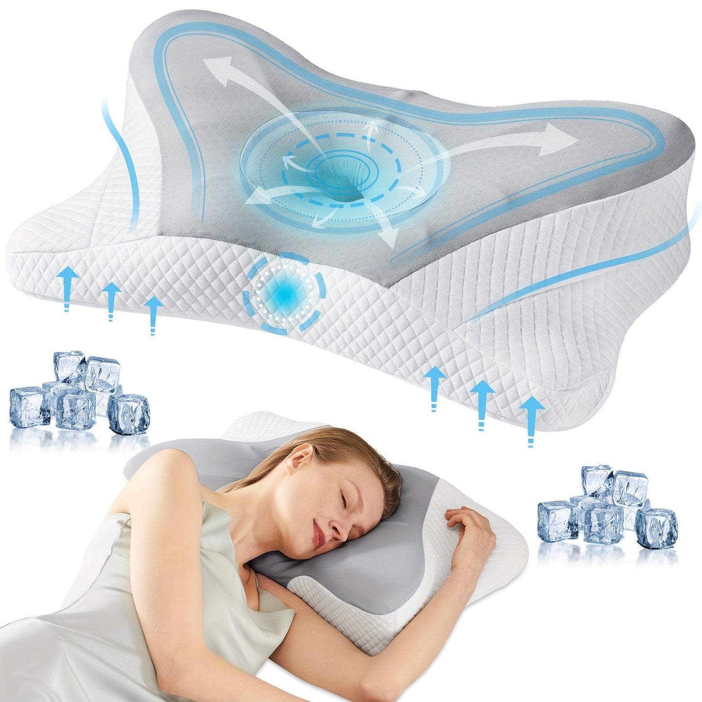 Orthopedic Contour Neck Pillows